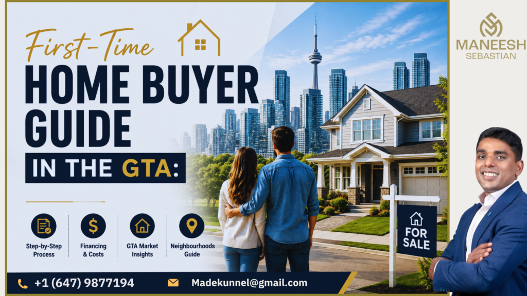 First-Time Home Buyer Guide in the GTA & Everything You Need to Know Before Buying Your First Home