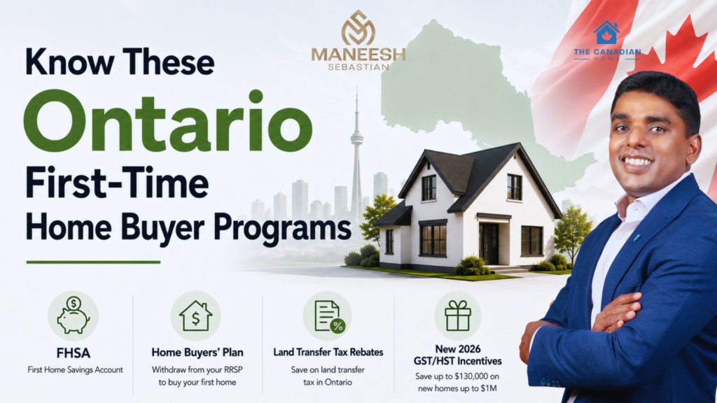 First-Time Home Buyer Programs in Ontario 2026 Rebates, Savings and Benefits